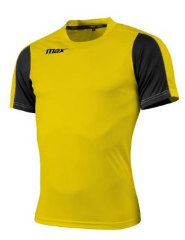 Max Sport Trikot Simeto gelb-schwarz